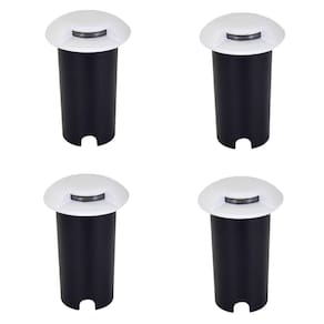 Embutido Solo LED Redondo 1W 3000k - Kit 04 un.