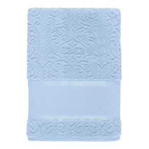 Toalha Banho Gigante Karsten Melina II Azul Claro 86x150cm