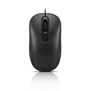 Mouse de computador Lenovo 100 com fio USB para PC e laptop Windows