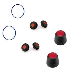 Kit Borracha Panela Pressão Silicone 7L - 2 Kits