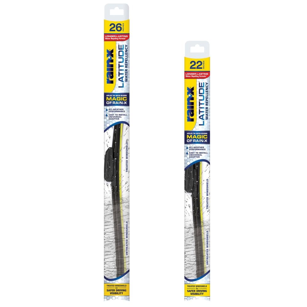 Escovas de limpador de para-brisa Rain-X 810237 Latitude 2 em 1