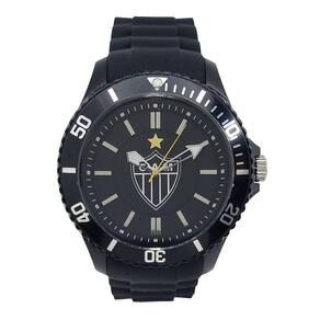 Relógio Galo Oficial Masculino Borracha Preto Galo-001-2
