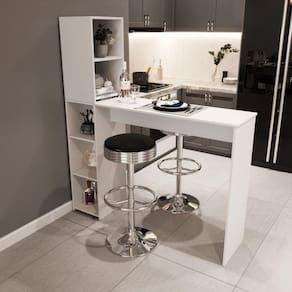 Bancada Gourmet 5 Nichos Ville Branco