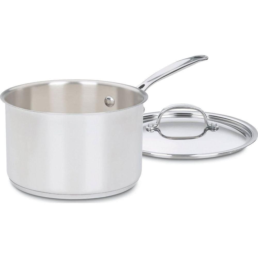 Cuisinart Panela De Aço Inox 4l Com Tampa Chef`s Classic