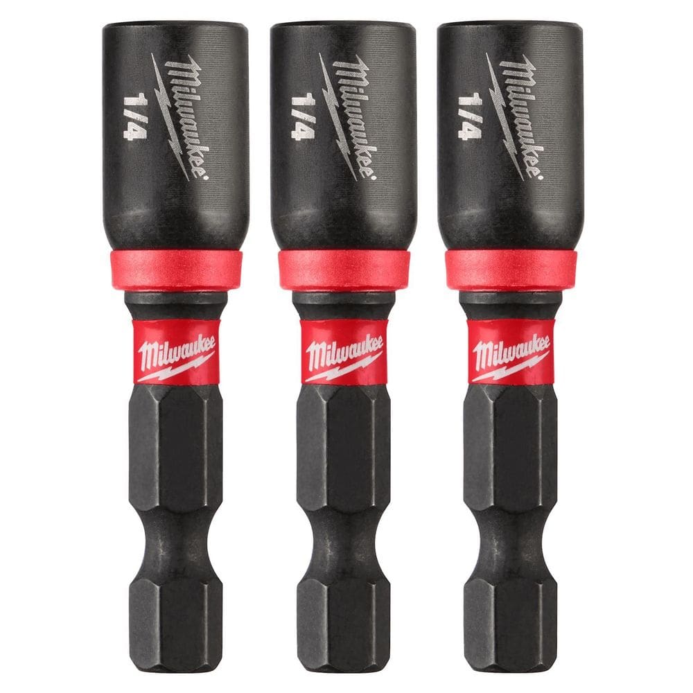 Adaptador Magnético 1/4” X 50Mm X 1/4” com 03 peças G 49-66-4522 Milwaukee
