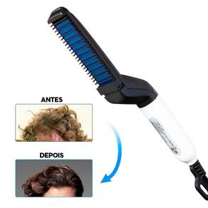 Pente Eletrico Alisador Chapinha Bivolt Para Cabelo