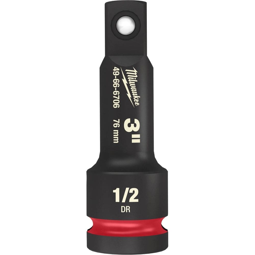 Extensor Para Soquete Impacto C 1/2&quot; X 3&quot; 49-66-6706 Milwaukee