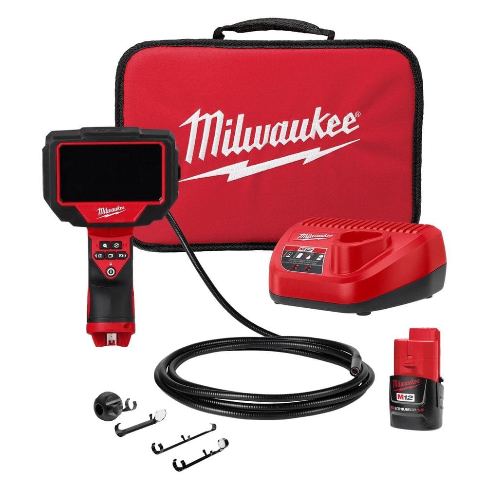 Câmera de Inspeção Multimídia 12V Com Cabo 3m 2324-21 Milwaukee