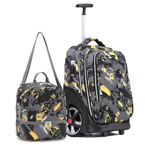 Mochila rolante NEW TILAMI 48 cm com lancheira para escola e viagens