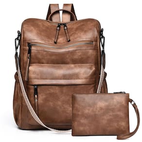 Mochila Dora & Liz Leather para mulheres, viagens e moda