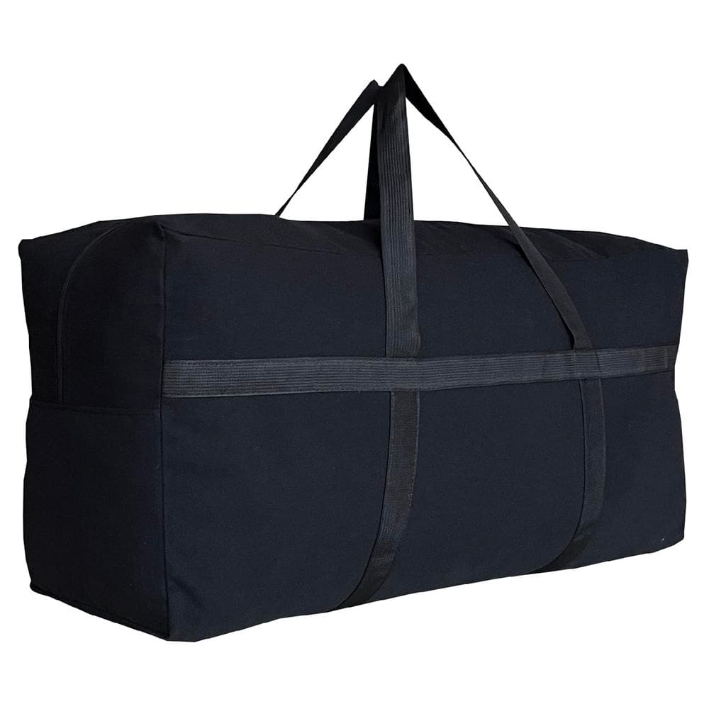 Mochila de armazenamento Doyike Extra Large Canvas 100L preta
