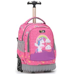 Mochila rolante NEW TILAMI de 40 cm com rodas para crianças de 6 anos ou mais