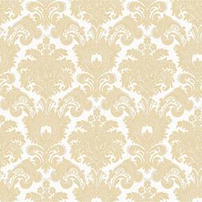 Papel De Parede Tradizioni Damask Amarelo 33322