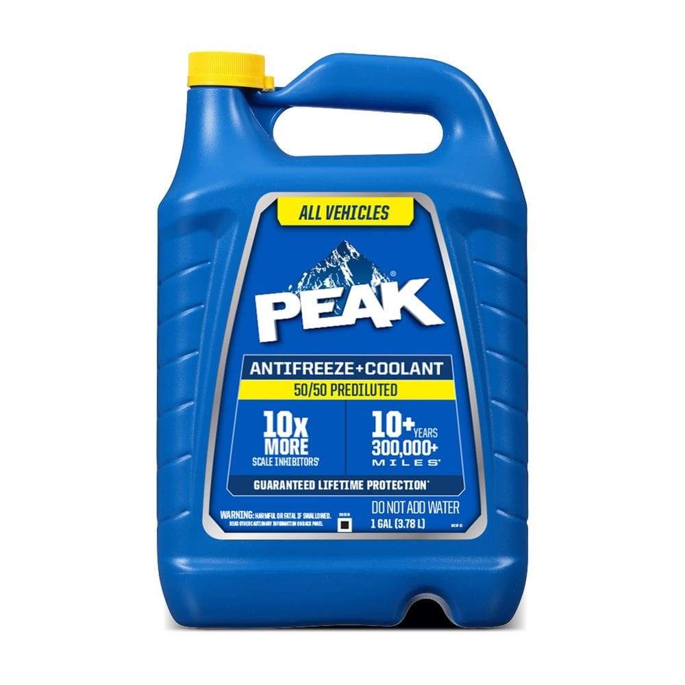 Anticongelante e refrigerante PEAK 50/50 pré-diluído para todos os motores