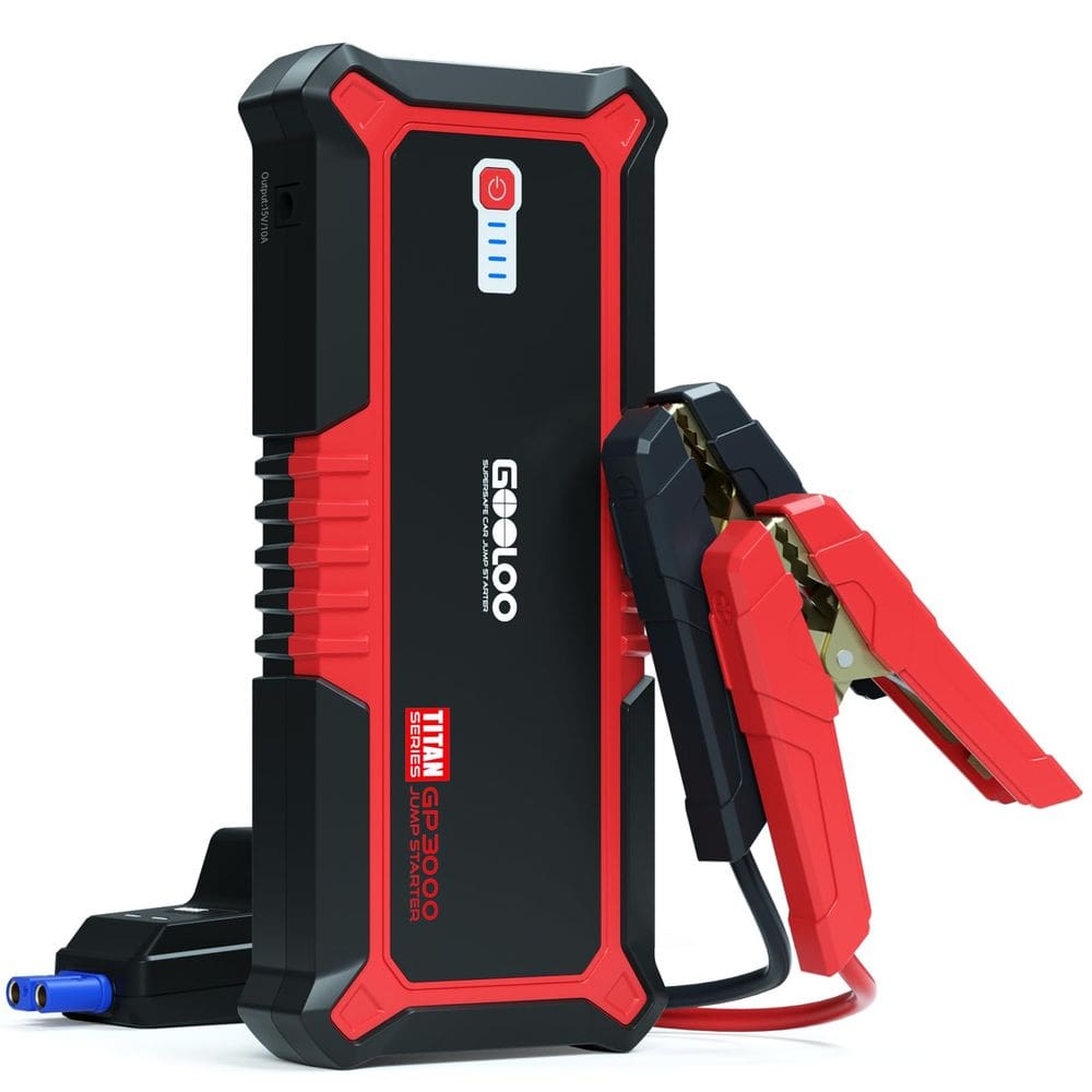 Bateria de lítio Jump Starter GOOLOO GP3000 3000A Peak 12V