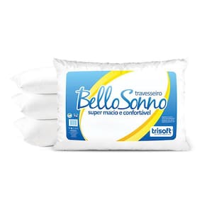 Travesseiro Trisoft Bello Sono 45cm x 65cm