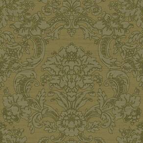 Papel De Parede Tradizioni Damask Verde 33347