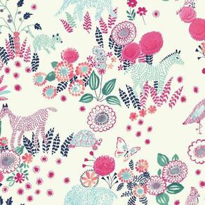 Papel De Parede Waverly Kids Reverie Wk6969