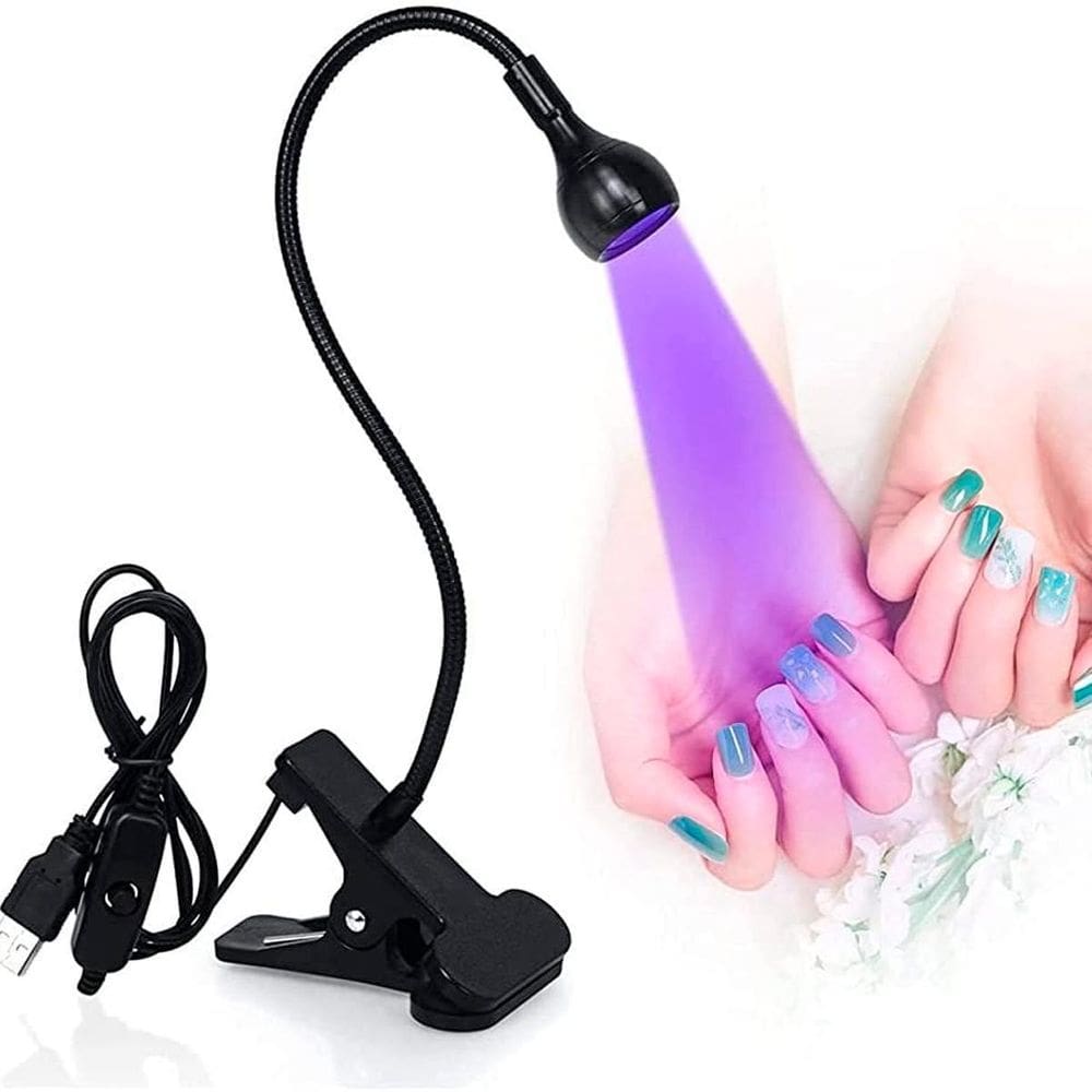 Lâmpada Led Uv Secador Para Unhas Portátil Bivolt