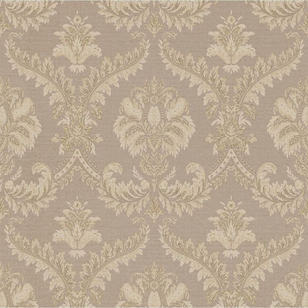 Papel De Parede Tradizioni Damask Bege 33337
