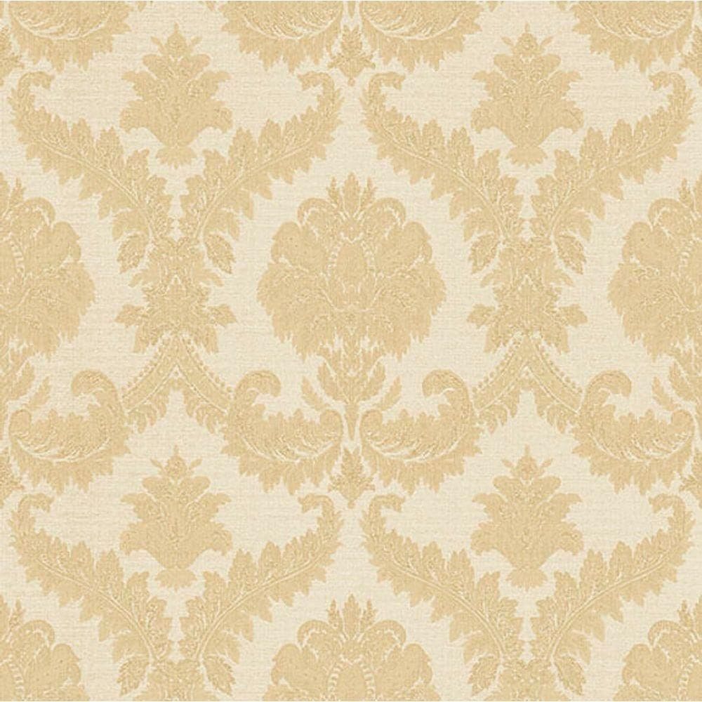 Papel De Parede Tradizioni Damask Amarelo 33332