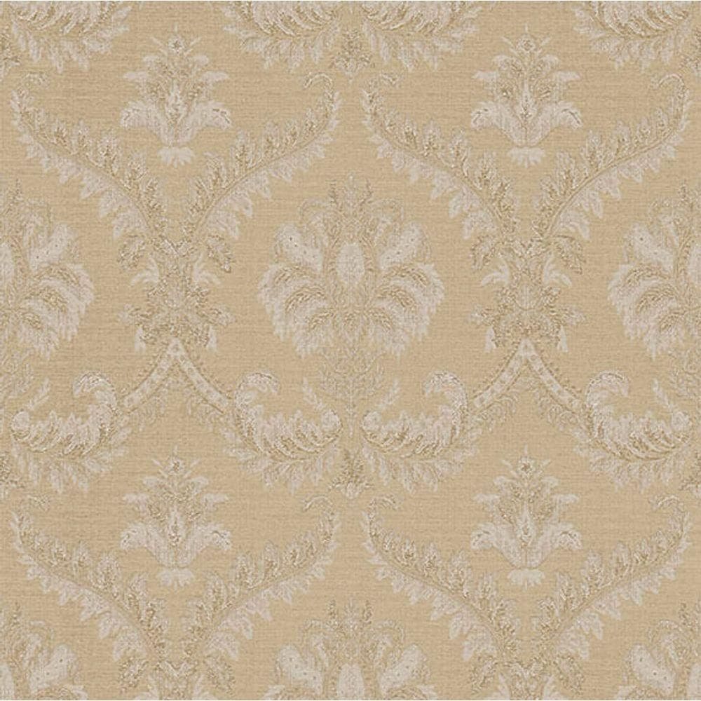 Papel De Parede Tradizioni Damask Bege 33333