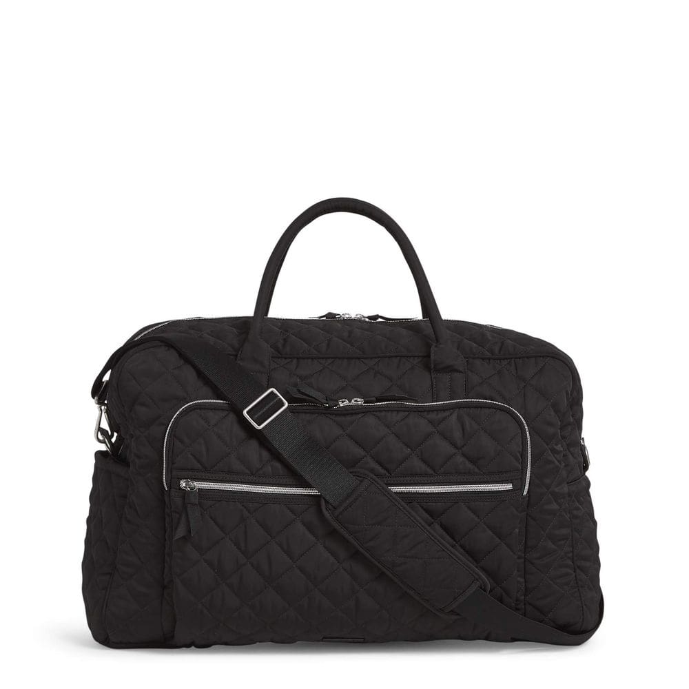 Mala de viagem Vera Bradley Grand Weekender Black Performance Twill