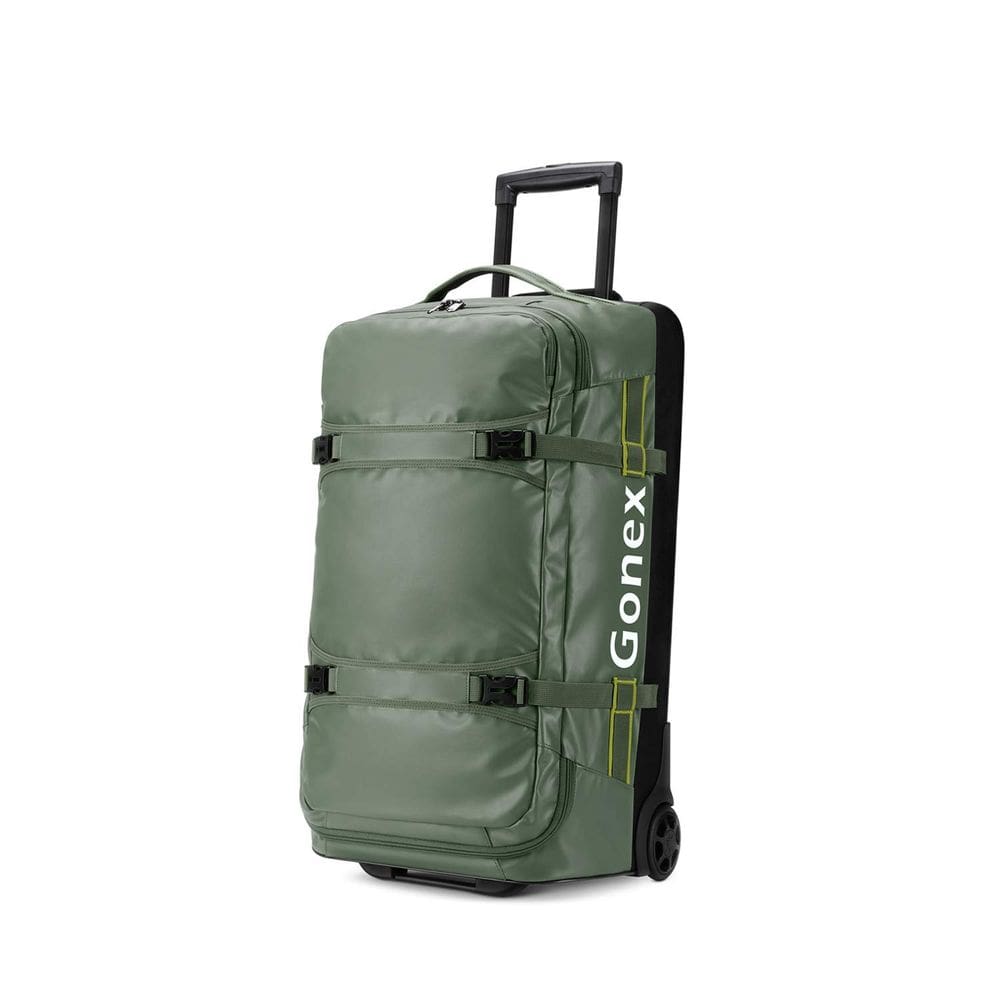 Mochila rolante Gonex 70L com rodas repelente de água 25”