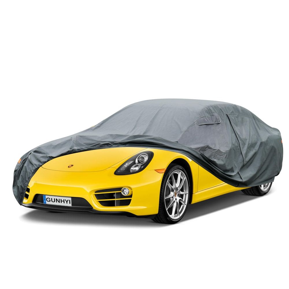 Capa de carro GUNHYI 16 camadas impermeável para todos os climas para cupê