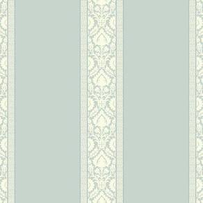 Papel De Parede Waverly Stripes Santa Maria Stripe Azul Sv2692 Waverly Stripes Sv2692
