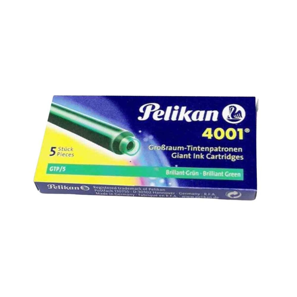 Cartucho Caneta Tinteiro Pelikan 4001 Gtp/5 Brilliant Green