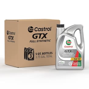 Óleo de motor Castrol GTX totalmente sintético 5W-30 5L (x3)