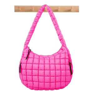 Sacola Iqimott acolchoada Puffer Nylon Bubble para mulheres Roser