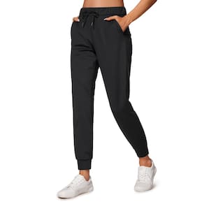 Treino de alongamento quadridirecional Joggers CRZ YOGA para mulheres Black S
