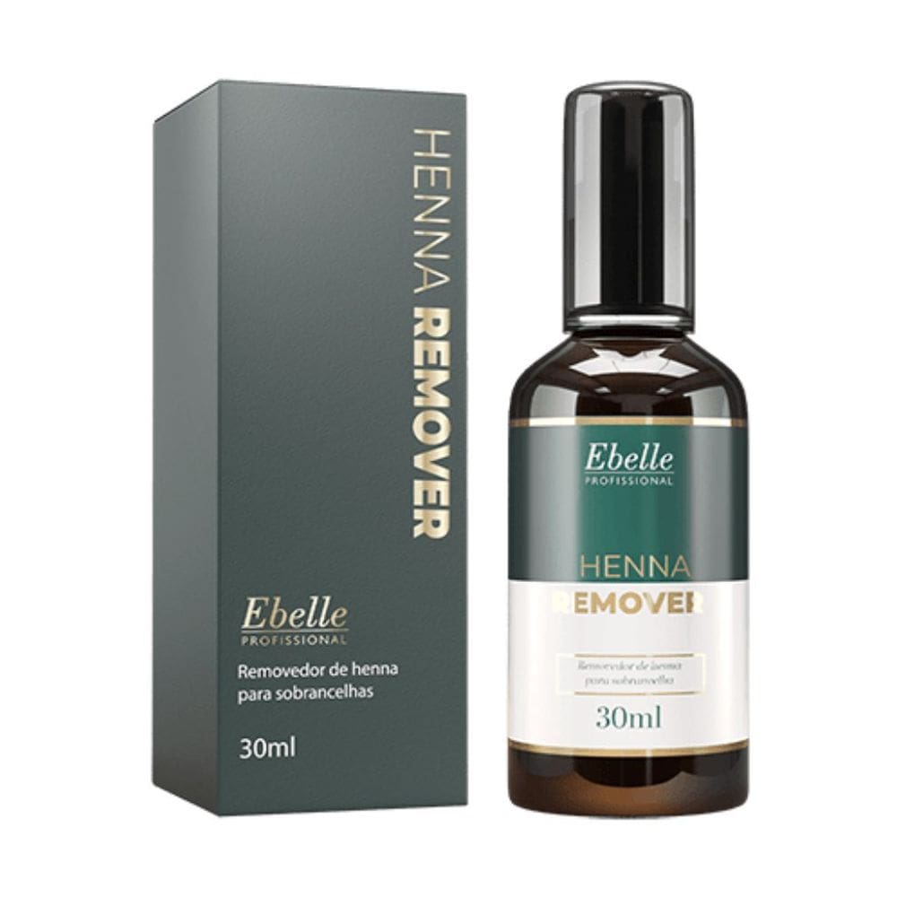 Removedor de Henna para Sobrancelhas 30ml Ebelle