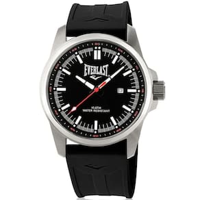 Relógio Masculino Everlast Preto À Prova D`Água 100 M E15930