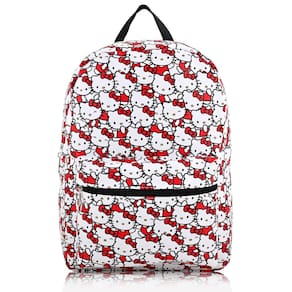 Mochila Fast Forward Sanrio Hello Kitty em couro PU 40cm
