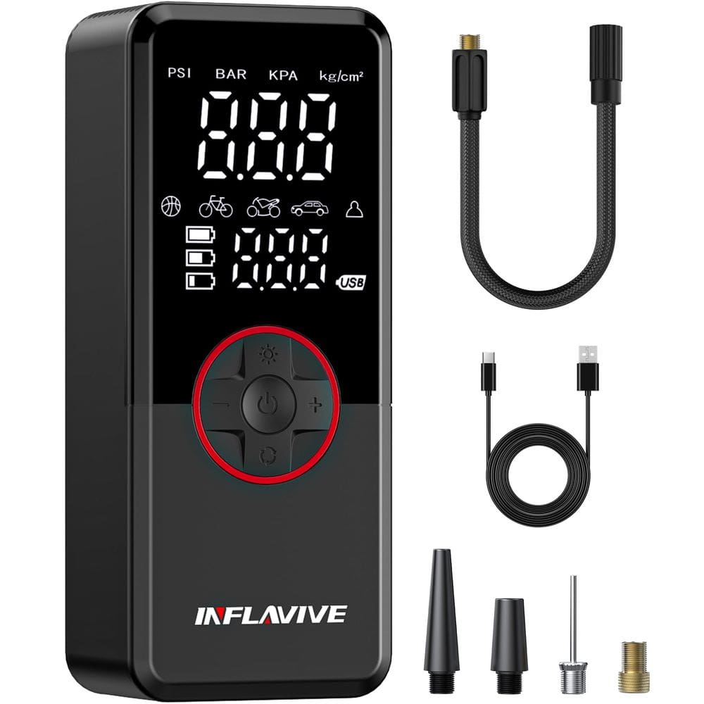 Inflador de pneu InflaVive InflaVive Compressor de ar portátil 150PSI