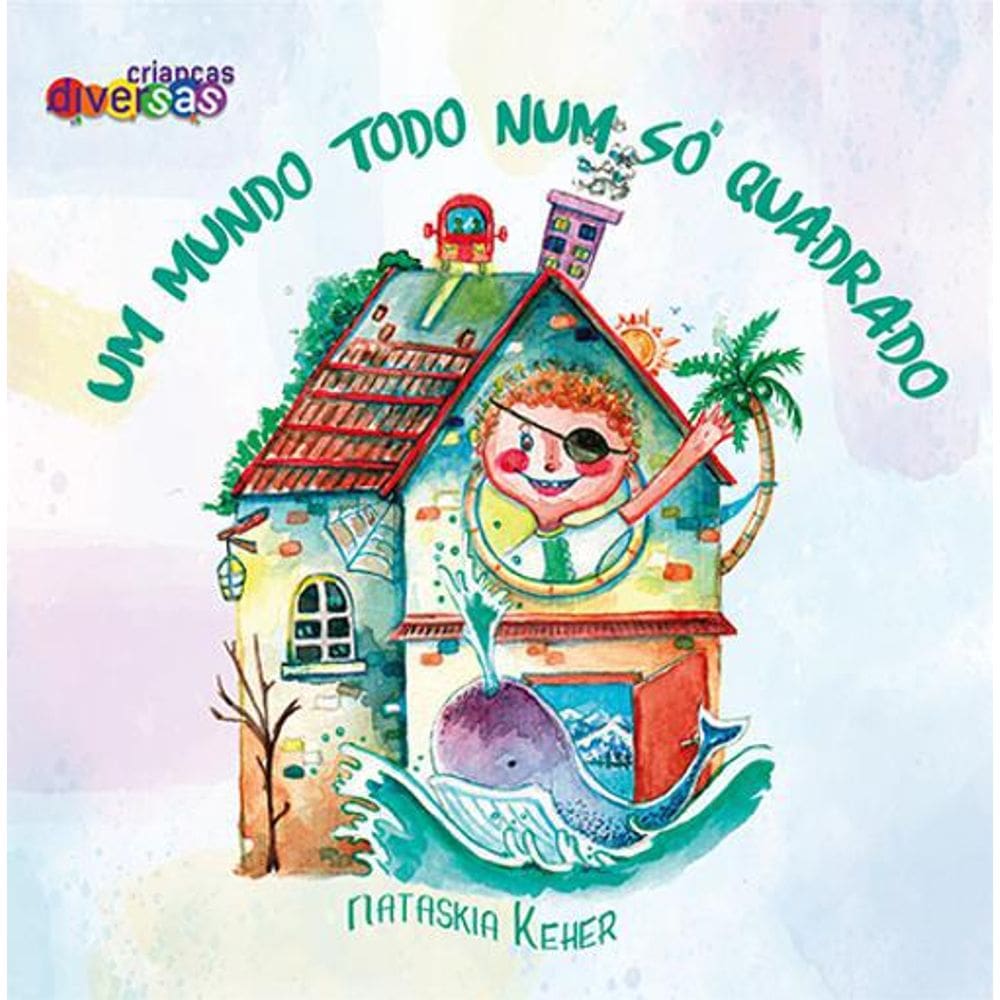 Livro Um Mundo Todo Num Só Quadrado