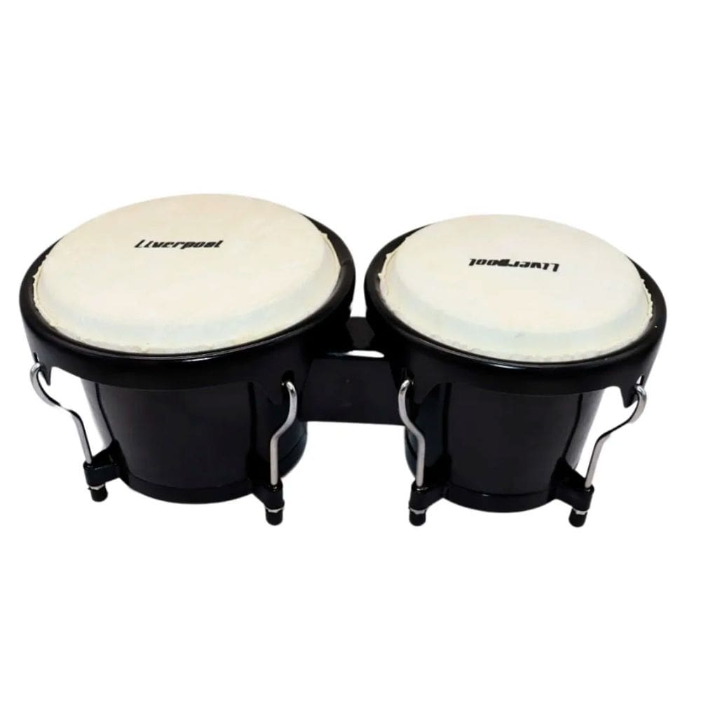 Bongo Liverpool Abs Preto 6`` & 7`` Pele Natural 11631