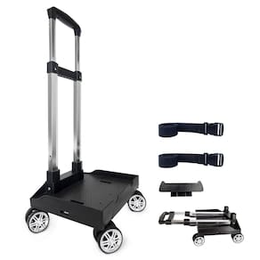 Mochila Trolley Hapboby Wheeled Cart em liga de alumínio