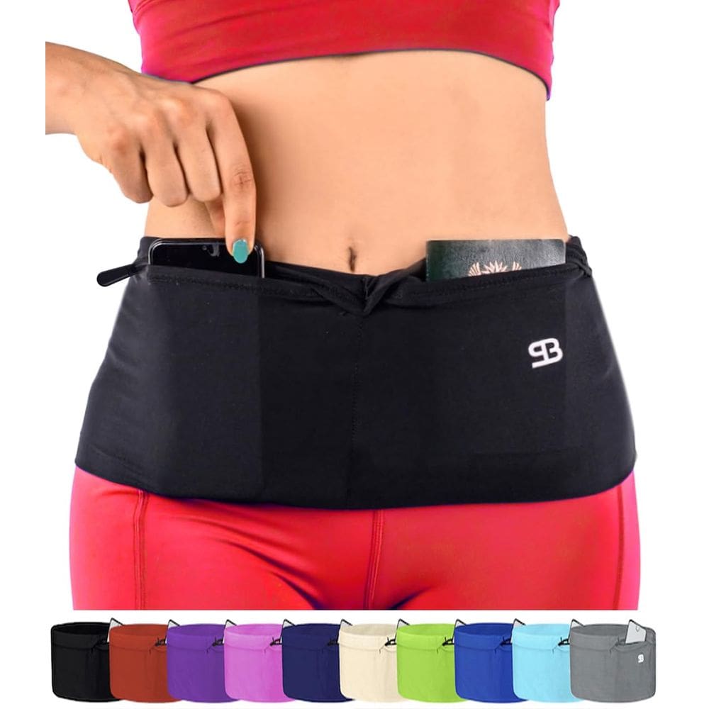 Cinto de corrida StashBandz Waist Pochete para mulheres e homens