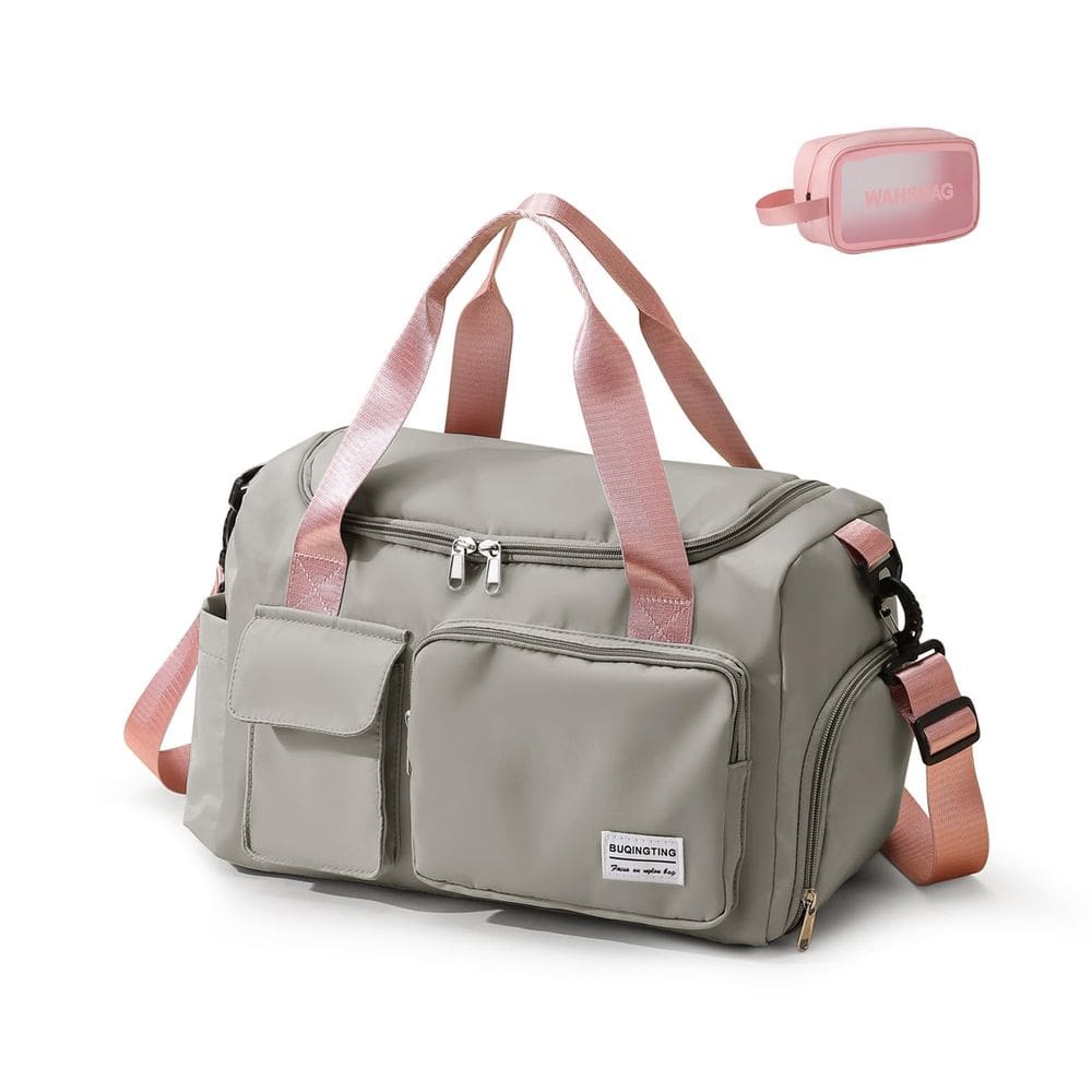 Bolsa de ginástica BEULPTN Mochila impermeável para mulheres com compartimento para sapatos