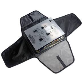 Pasta de roupas Slate Travel 17 Packing Free Wrinkle Black
