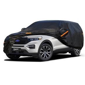 Capa de carro kayme, SUV impermeável pesado de 7 camadas, 191-200 cm