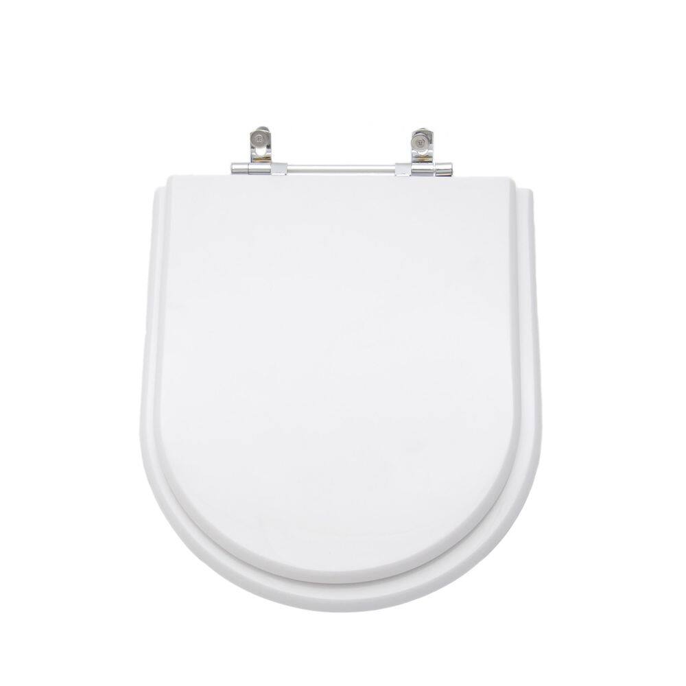 Assento Sanitário Poliéster San Remo Branco Para Louça Hervy
