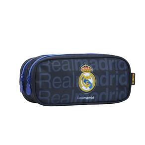 Estojo Escolar Duplo Futebol Real Madrid Xeryus