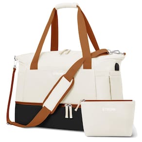 Bolsa de ginástica ETRONIK para mulheres, mochila de viagem com compartimento para sapatos