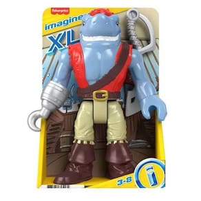 Boneco Imaginext Xl - Pirata Tubarao MATTEL