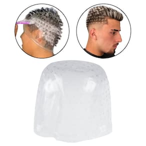Touca Silicone Transparente Mechas Luzes Cabelo, Leon Barber
